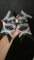 ✨ Custom Color Rhinestone Glam Cheer Bow