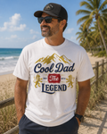 👑 Cool Dad The Legend Graphic Tee 👑