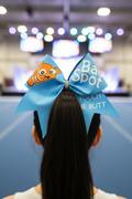 I Touch the Butt Inspired Custom Cheer Bow