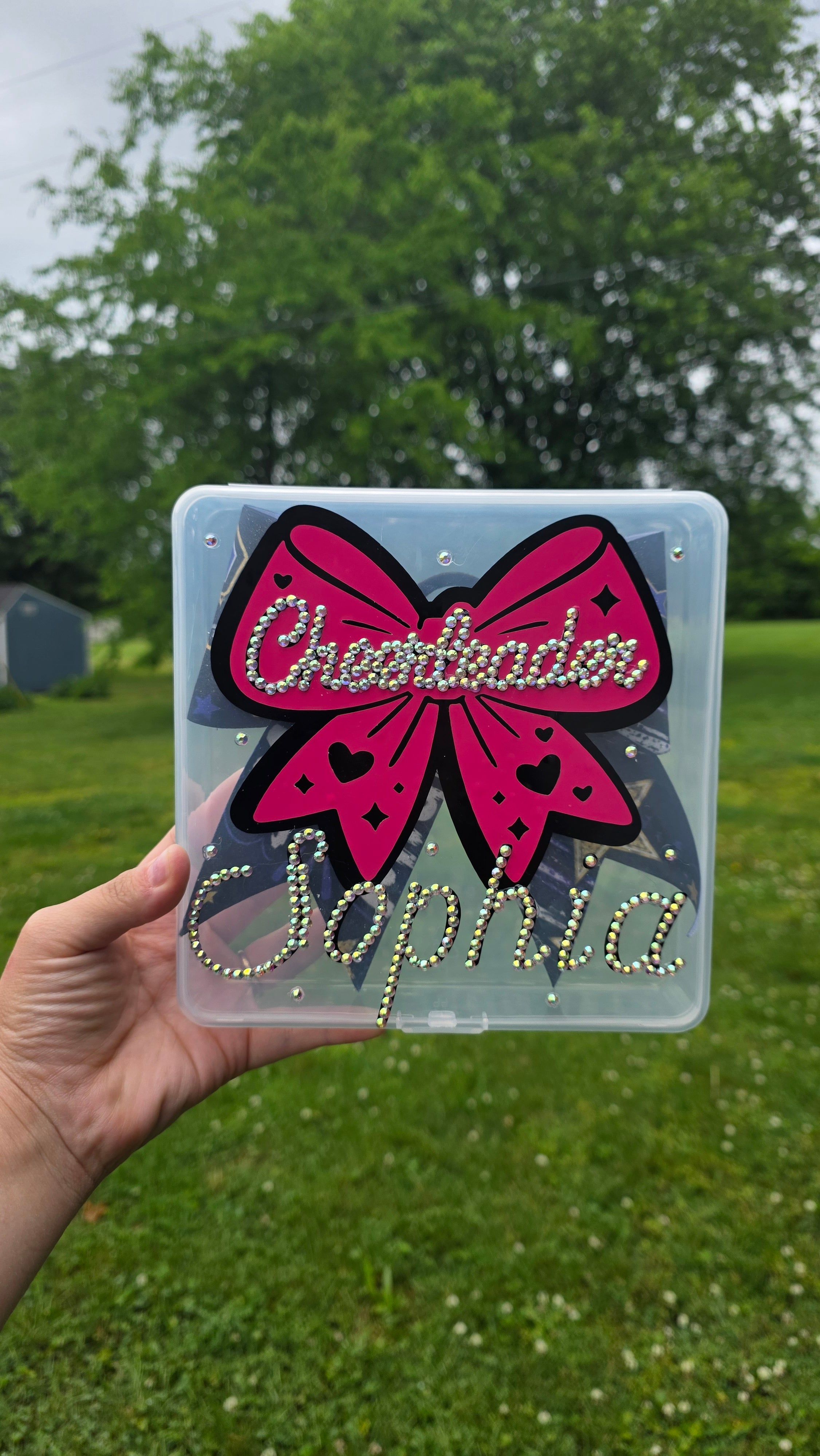 Personalized Keepsake Bow box